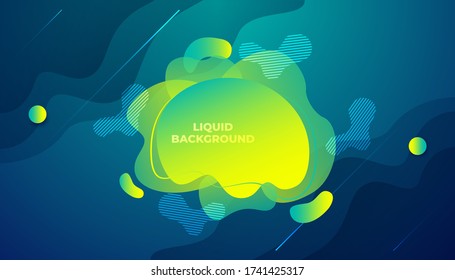 Abstract fluid color pattern of neon color liquid gradient background with modern geometric dynamic motion style Suitable For Wallpaper, Banner, Background, Book Illustration, landing page,and other