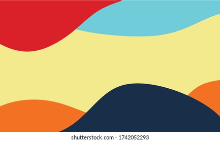 Abstract fluid color pattern of neon color liquid gradient background with modern geometric dynamic motion style Suitable For Wallpaper, Banner, Background, Book Illustration, landing page,and other