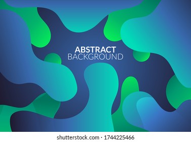 Abstract fluid color pattern of neon color liquid gradient background with modern geometric dynamic motion style Suitable For Wallpaper, Banner, Background, Book Illustration, landing page,and other