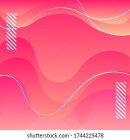 Abstract fluid color pattern of neon color liquid gradient background with modern geometric dynamic motion style Suitable For Wallpaper, Banner, Background, Book Illustration, landing page,and other