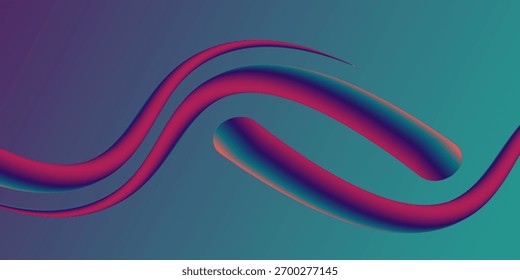 Abstract fluid color pattern of neon color liquid gradient background with modern geometric dynamic motion style Suitable For Wallpaper, Banner, Background, Card, Book Illustration, landing page,