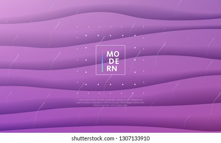 Abstract fluid colorful backdrop with dynamic shapes composition. Liquid geometric elements. Vector.