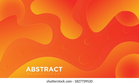 Abstract fluid colorful background design vector template