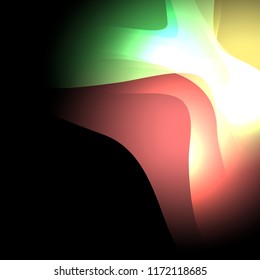 Abstract fluid colorful shapes background. Trendy liquid gradients. Eps10 vector.