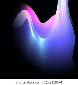 Abstract fluid colorful shapes background. Trendy liquid gradients. Eps10 vector.
