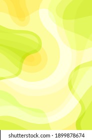 Resumen de plantilla de vectores de tarjetas creativas fluidas con formas dinámicas