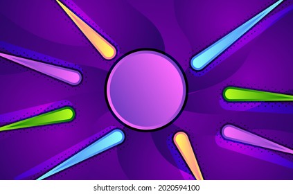 Resumen Fluid creativo para plantillas de medios sociales, tarjetas, portadas de color. Diseño geométrico, líquidos, formas. Diseño de moda vectorial colorido, forma gráfica de fluido geométrico, fondo vectorial.