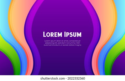 Abstract Fluid creative for social media templates, cards, color covers set. Geometric design, liquids, shapes. Trendy vector colorful design, geometric fluid graphic shape, vector background.