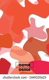 Abstract Fluid creative template, card, color cover. Watercolor design, liquids, shapes. Trendy vector.