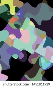 Abstract Fluid creative template, card, color cover. Watercolor design, liquids, shapes. Trendy vector.