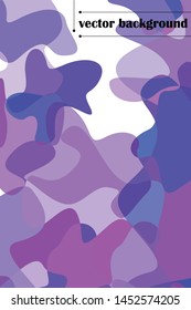 Abstract Fluid creative template, card, color cover. Watercolor design, liquids, shapes. Trendy vector.