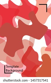 Abstract Fluid creative template, card, color cover. Watercolor design, liquids, shapes. Trendy vector.
