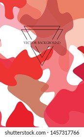 Abstract Fluid creative template, card, color cover. Watercolor design, liquids, shapes. Trendy vector.