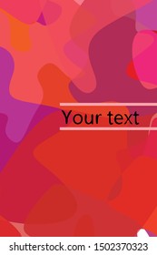 Abstract Fluid creative template, card, color cover. Watercolor design, liquids, shapes. Trendy vector.
