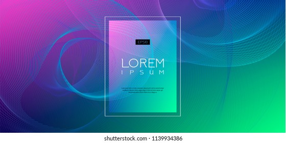 Abstract Fluid creative templates, cards, color covers set. Geometric design, liquids, shapes. Trendy vector collection.