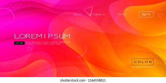 Abstract Fluid creative templates, cards, color covers set. Geometric design, liquids, shapes. Trendy vector collection. Pastel and neon design, geometric fluid graphic shape, vector background.