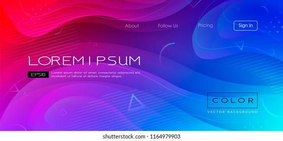 Abstract Fluid creative templates, cards, color covers set. Geometric design, liquids, shapes. Trendy vector collection. Pastel and neon design, geometric fluid graphic shape, vector background.