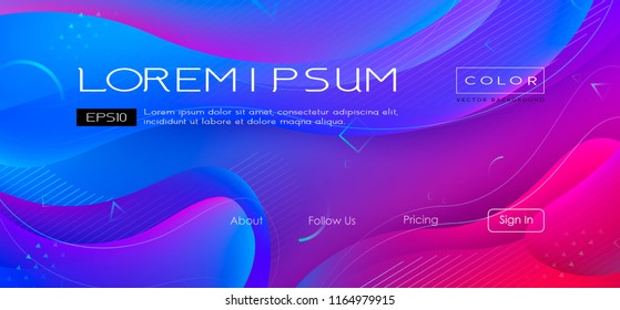 Abstract Fluid creative templates, cards, color covers set. Geometric design, liquids, shapes. Trendy vector collection. Pastel and neon design, geometric fluid graphic shape, vector background.
