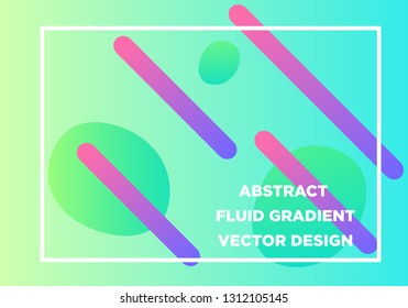Abstract Fluid creative templates, cards, color covers set. Geometric design, liquids, shapes. Trendy vector collection. - Vector