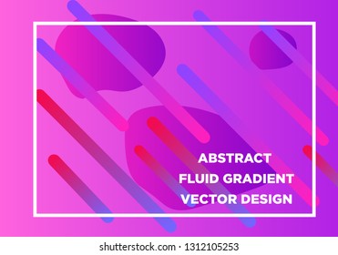 Abstract Fluid creative templates, cards, color covers set. Geometric design, liquids, shapes. Trendy vector collection. - Vector