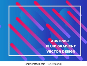 Abstract Fluid creative templates, cards, color covers set. Geometric design, liquids, shapes. Trendy vector collection. - Vector