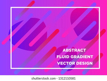 Abstract Fluid creative templates, cards, color covers set. Geometric design, liquids, shapes. Trendy vector collection. - Vector