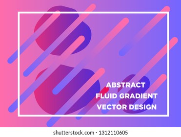 Abstract Fluid creative templates, cards, color covers set. Geometric design, liquids, shapes. Trendy vector collection. - Vector
