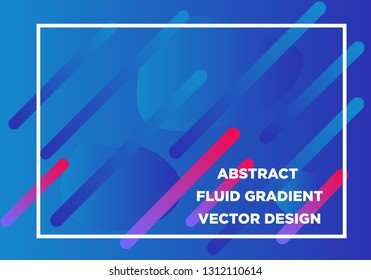Abstract Fluid creative templates, cards, color covers set. Geometric design, liquids, shapes. Trendy vector collection. - Vector