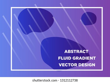 Abstract Fluid creative templates, cards, color covers set. Geometric design, liquids, shapes. Trendy vector collection. - Vector