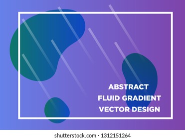 Abstract Fluid creative templates, cards, color covers set. Geometric design, liquids, shapes. Trendy vector collection. - Vector