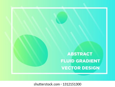 Abstract Fluid creative templates, cards, color covers set. Geometric design, liquids, shapes. Trendy vector collection. - Vector