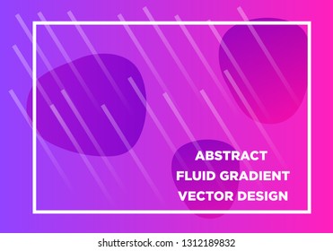 Abstract Fluid creative templates, cards, color covers set. Geometric design, liquids, shapes. Trendy vector collection. - Vector