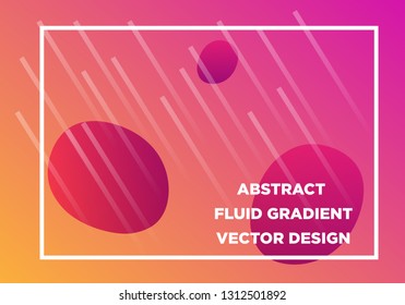 Abstract Fluid creative templates, cards, color covers set. Geometric design, liquids, shapes. Trendy vector collection. - Vector