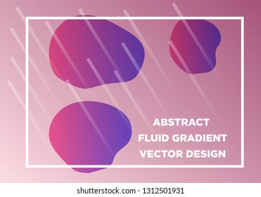 Abstract Fluid creative templates, cards, color covers set. Geometric design, liquids, shapes. Trendy vector collection. - Vector