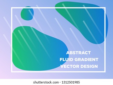 Abstract Fluid creative templates, cards, color covers set. Geometric design, liquids, shapes. Trendy vector collection. - Vector