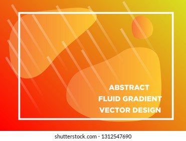 Abstract Fluid creative templates, cards, color covers set. Geometric design, liquids, shapes. Trendy vector collection. - Vector