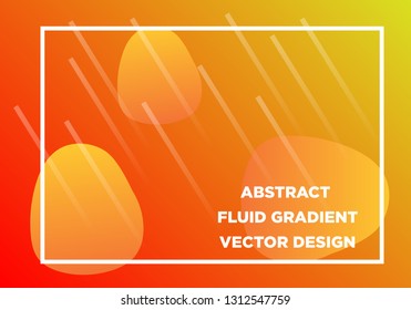 Abstract Fluid creative templates, cards, color covers set. Geometric design, liquids, shapes. Trendy vector collection. - Vector