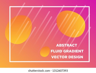 Abstract Fluid creative templates, cards, color covers set. Geometric design, liquids, shapes. Trendy vector collection. - Vector