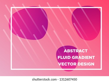 Abstract Fluid creative templates, cards, color covers set. Geometric design, liquids, shapes. Trendy vector collection. - Vector