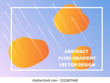 Abstract Fluid creative templates, cards, color covers set. Geometric design, liquids, shapes. Trendy vector collection. - Vector
