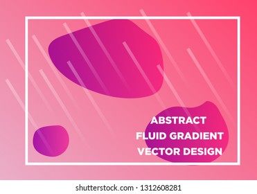 Abstract Fluid creative templates, cards, color covers set. Geometric design, liquids, shapes. Trendy vector collection. - Vector