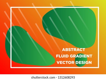 Abstract Fluid creative templates, cards, color covers set. Geometric design, liquids, shapes. Trendy vector collection. - Vector
