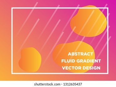 Abstract Fluid creative templates, cards, color covers set. Geometric design, liquids, shapes. Trendy vector collection. - Vector