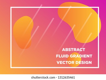 Abstract Fluid creative templates, cards, color covers set. Geometric design, liquids, shapes. Trendy vector collection. - Vector