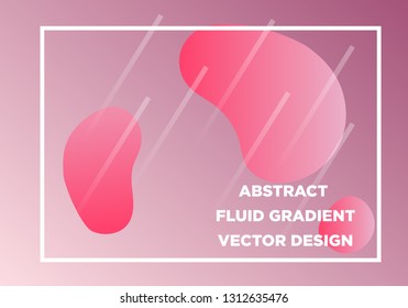 Abstract Fluid creative templates, cards, color covers set. Geometric design, liquids, shapes. Trendy vector collection. - Vector
