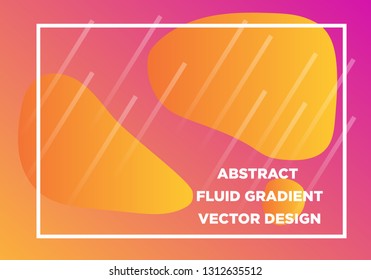 Abstract Fluid creative templates, cards, color covers set. Geometric design, liquids, shapes. Trendy vector collection. - Vector