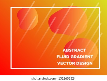 Abstract Fluid creative templates, cards, color covers set. Geometric design, liquids, shapes. Trendy vector collection. - Vector