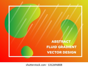 Abstract Fluid creative templates, cards, color covers set. Geometric design, liquids, shapes. Trendy vector collection. - Vector