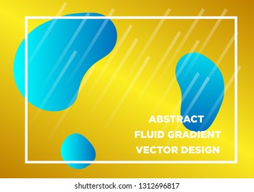Abstract Fluid creative templates, cards, color covers set. Geometric design, liquids, shapes. Trendy vector collection. - Vector