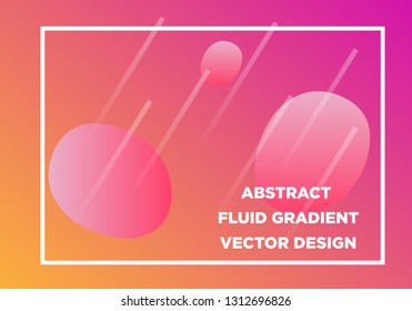 Abstract Fluid creative templates, cards, color covers set. Geometric design, liquids, shapes. Trendy vector collection. - Vector
